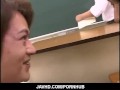 Japanese got her pussy played with dirty fingers