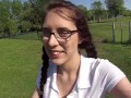 Public Blowjob and Facial