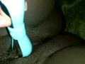 Playing with toy