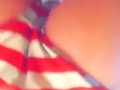 white girl big booty shaking