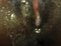 cum gushing out of my pussy