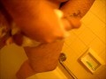 Jerking off in tub