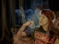 Teen Loves Smoking All White 100s