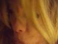 Amazing deepthroat cum down throat