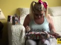 British plumper squirting for santa