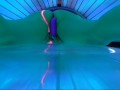 CAUGHT GIRL MASTURBATE AT SUNBED