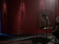 Caged Beauty Fucks And Sucks