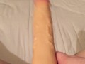 BBW playing withinch dildo dick