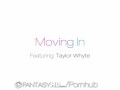 FantasyHD - Skinny Taylor Whyte takes guys huge dick