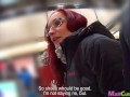 MallCuties - Amateur redhead girl sucking and fucking