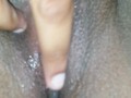 Watch my BBW girlfriend finger her creamy, Wet pussy