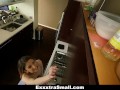 Teen Slut Takes Huge Cock