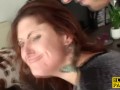 Redhead bdsm brit dominated with anal fucking