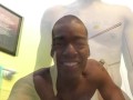 Black cock teaser- Riding Stick- 1st Video