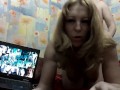SexWife Marta congratulates the new year - in the process