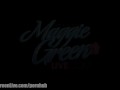 Big tit porn star Maggie Green sucks cock and takes a facial
