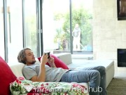 PureMature - Stepmother Olivia Austin seduces stepson at family holiday