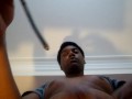 PULLING OUT WIDE METAL ROD FROM COCK