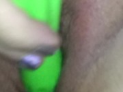 Wet Pussy - Green Toy --