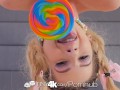 Tiny4K Sweet young Bella Rose's pussy tastes like candy