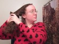 Hair Journal: Combing Long Curly Strawberry Blonde Hair - Week 15 (ASMR)