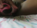 Cumming so hard on my vibrator