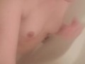 Shower with Little Lucky