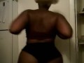Sexy bbw jiggling to Slippery