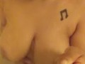 Thick sexy latina takes a nice hot shower ....