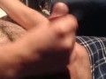 me wanking my decent dick :)