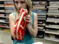 Ginger Banks Almost Caught Naked in the Library