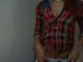 Virgin Humiliation by Redhead Femdom Babe