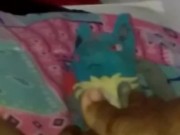 Foot Play with my Plushie