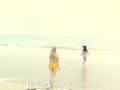 BAEB Lesbians 4th of july clam bumping with Chloe Scott and Whitney Wright