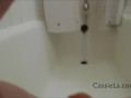 POV girl Pissing on your Cock