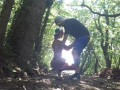 Real sex in the forest with Sasha Bikeyeva