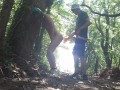 Real sex in the forest with Sasha Bikeyeva