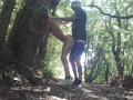 Real sex in the forest with Sasha Bikeyeva