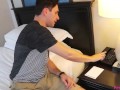 A young man fucks a sexy Asian babe