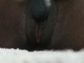 pleasing my pussy and making it squirt