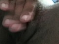 pleasing my pussy and making it squirt
