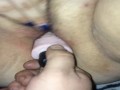 Fiance fucking my tight bbw pussy with a big dildo (PT2)