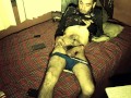 Punk Rock Webcam Show # 2: Guy self cumload eating