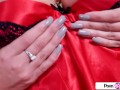 Watch Maya Bijou 19 year old vixen caress her silky caramel skin