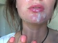 Camilla Moon - Sperm on my face.