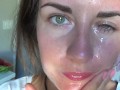 Camilla Moon - Sperm on my face.
