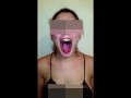 Girl Huge Mouth & Long Tongue