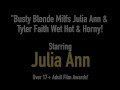 Busty Blonde Milfs Julia Ann & Tyler Faith Wet Hot & Horny!