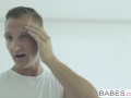 Babes - Stepmom and daughter share the painter cock