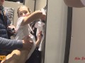 Public sex - Horny fit feen fucked in the fitting room. Mia Bandini